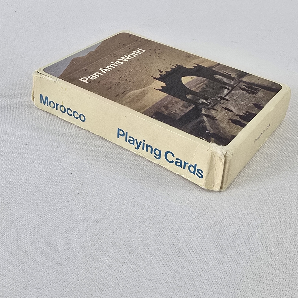 Pan Ams World Vintage Playing Cards Morocco - Picture 2 of 7